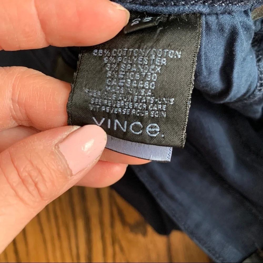Vince Riley Crop Ankle Legging Jeans
